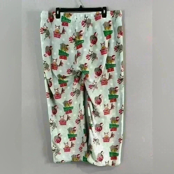 Daydream by Berkshire Home Sloth fleece pajama pants size XL - Picture 2 of 7